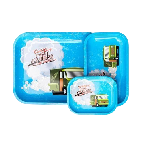 40TH ANNIVERSARY CHEECH & CHONG BLUE TRAY