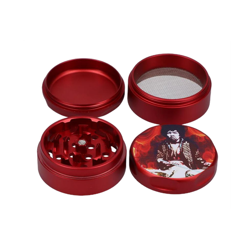 Jimi Hendrix Fire 55mm 4-Piece Grinder