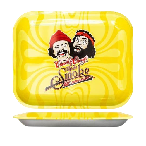 40TH ANNIVERSARY CHEECH & CHONG YELLOW TRAY