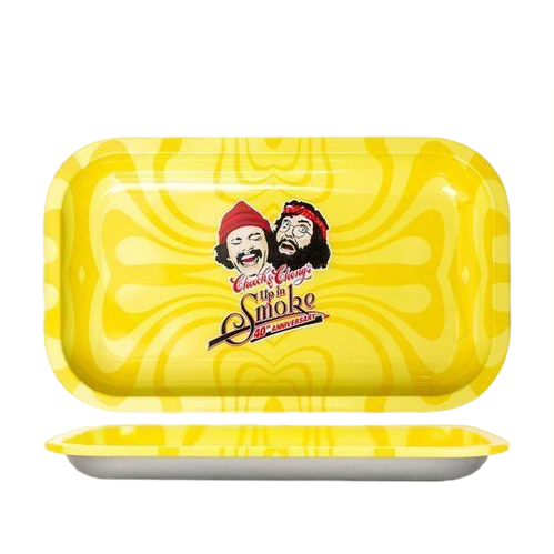 40TH ANNIVERSARY CHEECH & CHONG YELLOW TRAY