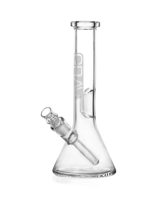 GRAV® Small, Clear Beaker Base Water Pipe