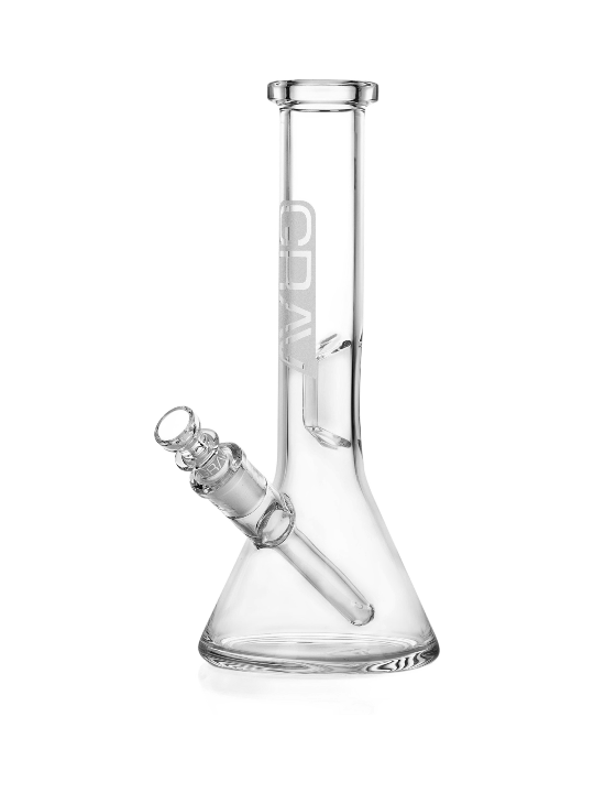 GRAV® Small, Clear Beaker Base Water Pipe