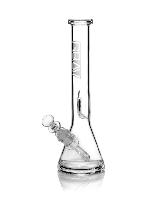 GRAV® Medium, Clear Beaker Base Water Pipe