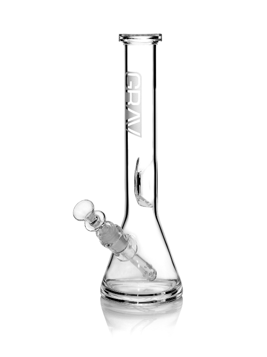 GRAV® Medium, Clear Beaker Base Water Pipe