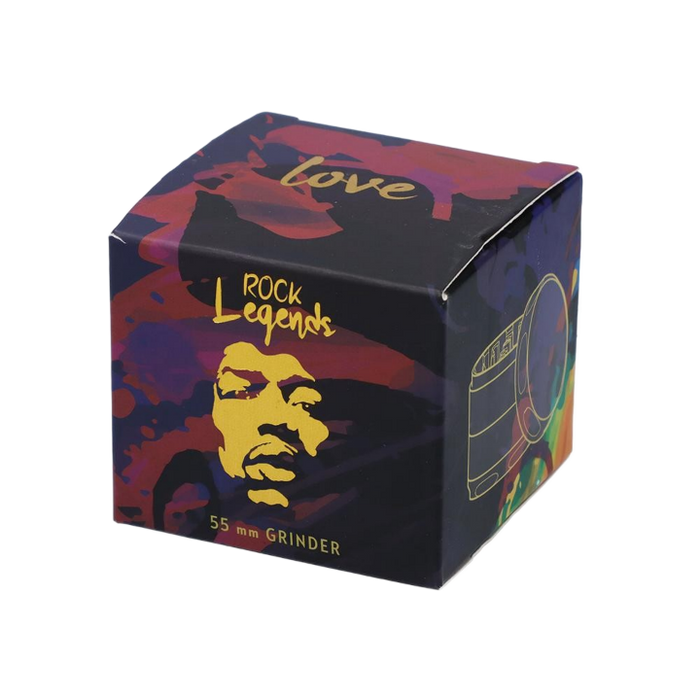 Jimi Hendrix Love 55mm 4-Piece Grinder