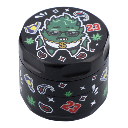 55mm OG Kush 3 Stage Grinder - Black