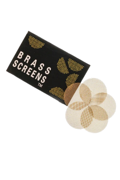 Brass Screen For Glass Slide and Spoon Pipes - #60 Mesh