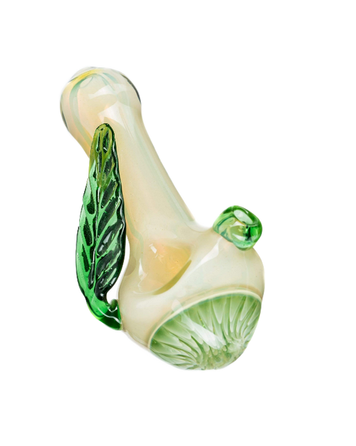 Leafy Green Mushroom Milli Spoon Pipe