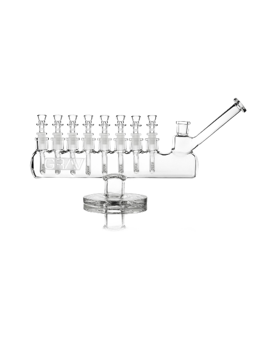 GRAV® Clear Menorah