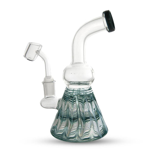Custom Glass Water Pipe - 6" - Rake