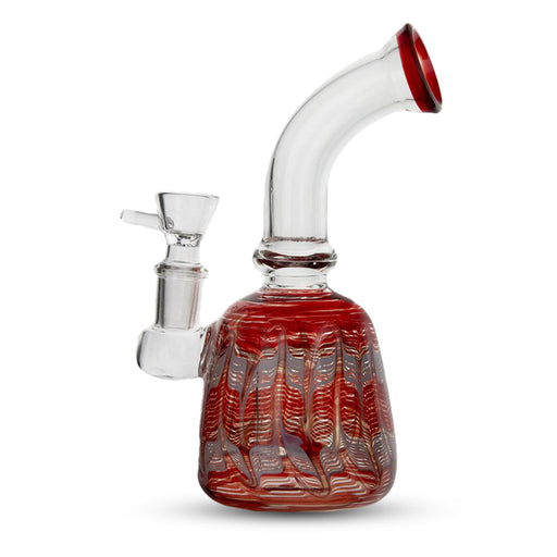 Custom Glass Water Pipe - 6" - Tie Dye