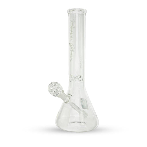 Pure Glass - 12" - Grid Gatling Beaker - Female - Clear (WPPU-05793)