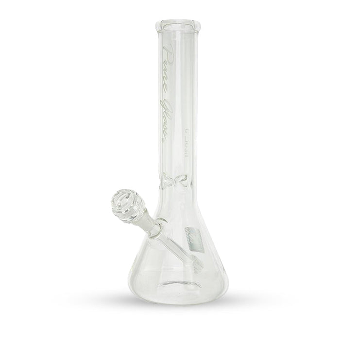 Pure Glass - 12" - Grid Gatling Beaker - Female - Clear (WPPU-05793)