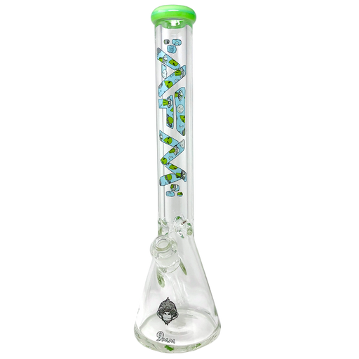 The Green Alien 9mm Beaker - 18"