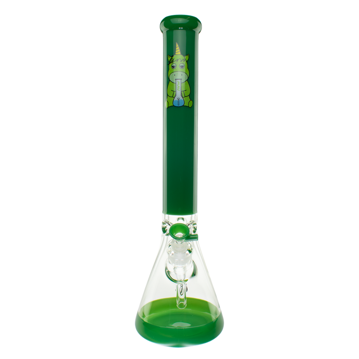 Forest Bubba the Unicorn 18" Full Color Beaker Bong