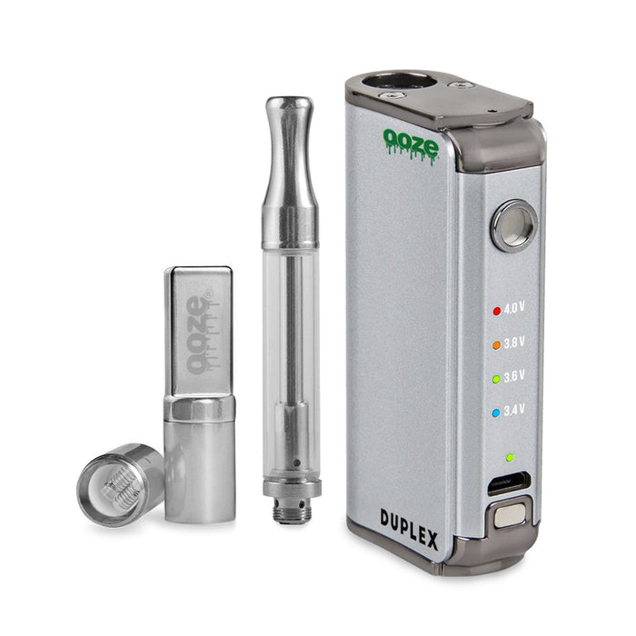 Duplex Dual Extract Vaporizer Kit - SILVER