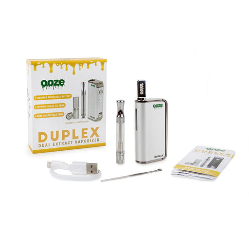 Duplex Dual Extract Vaporizer Kit - SILVER