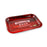 Elements Rolling Tray Red