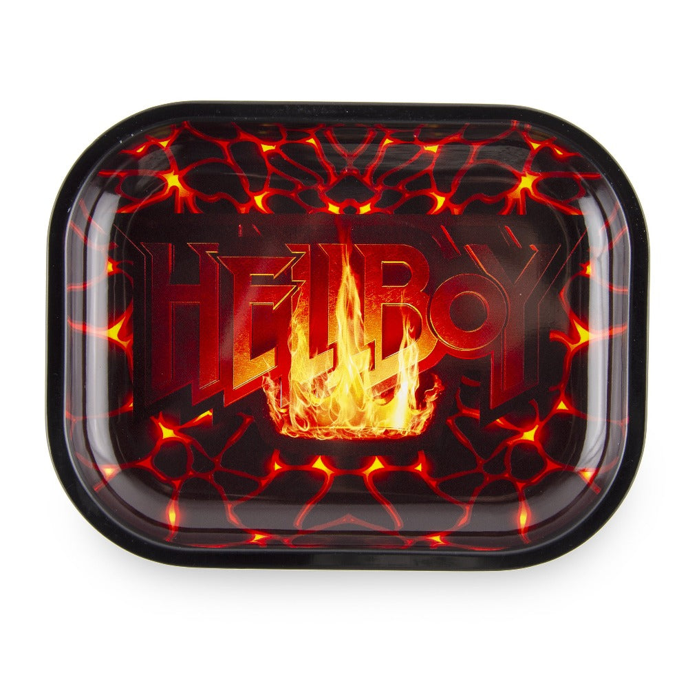 Famous Brandz Hellboy Fire Rolling Tray