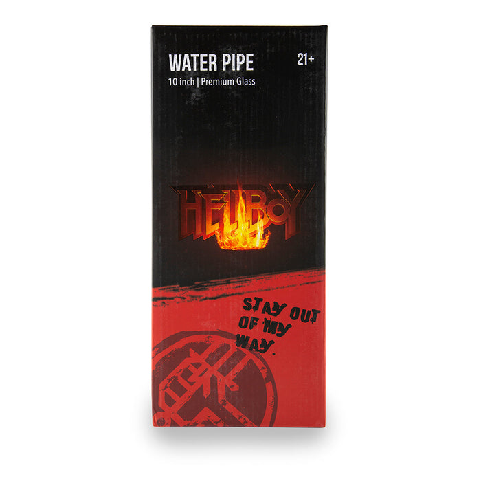 Famous Brandz Water Pipe Beaker - 9.5" - Hellboy