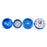 Famous Brandz Grinder - Jay & Silent Secret Stash Bob Bluntman - 63mm - Blue
