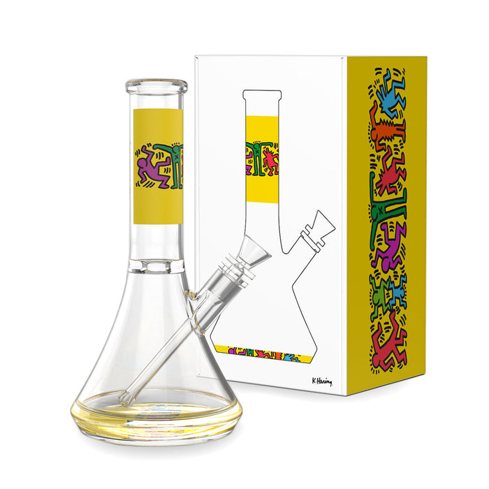 K. Haring Glass - Water Pipe