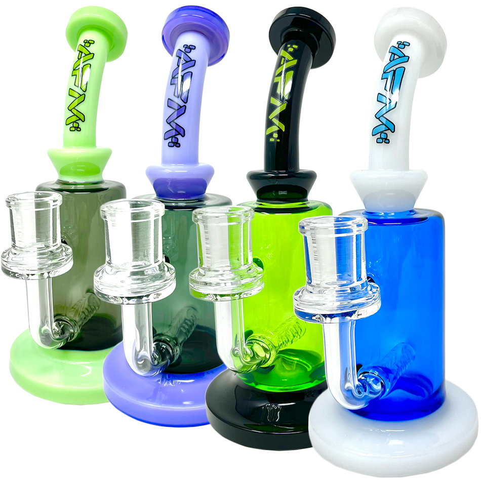 The Power Can Double Color (Inline Perc) Rig - 8"