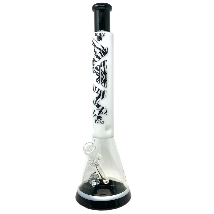 The Zebra B&W Beaker - 18"