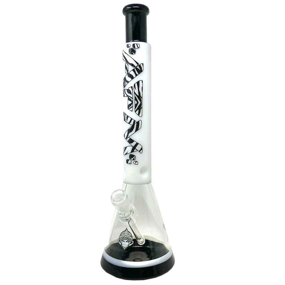 The Zebra B&W Beaker - 18"