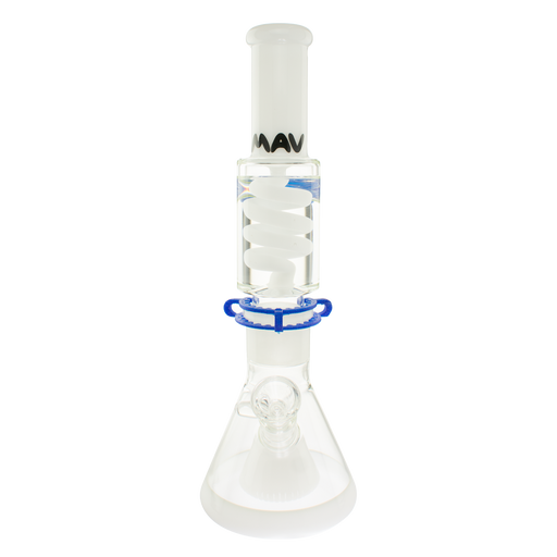 White Slitted Pyramid Beaker Freezable Coil System