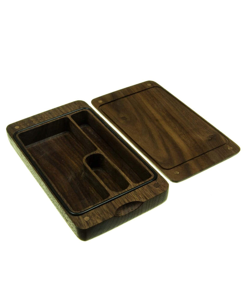 Wooden Case for Dry Herbs & Accessories